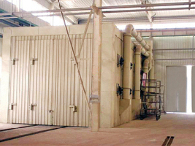 自动喷漆、烘干、喷丸处理设备